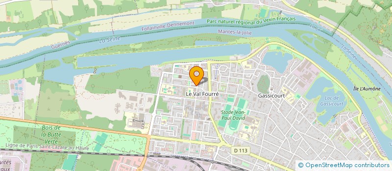 localisation de l'entreprise SECURE POUR TOUS  MANTES-LA-JOLIE