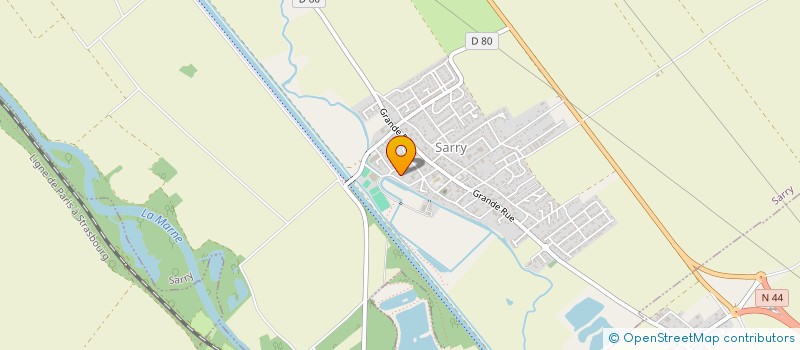 localisation de l'entreprise SECURE STOCK  SARRY