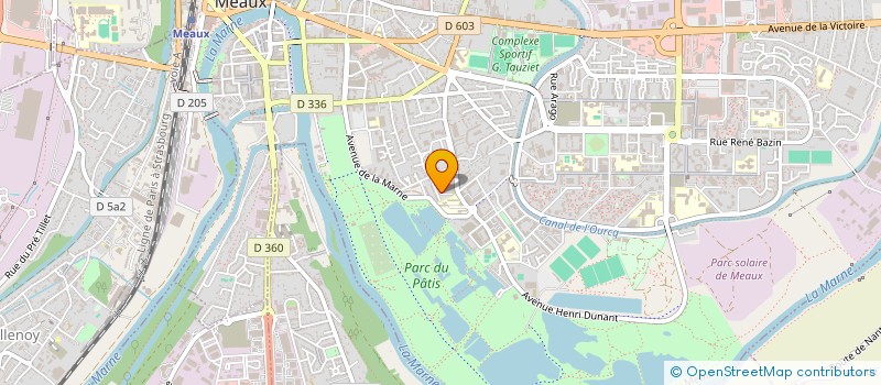 localisation de l'entreprise SECURECLAIR à MEAUX
