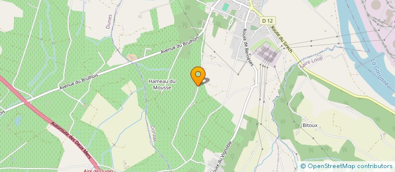 localisation de l'entreprise SECURELEC 82 à DONZAC