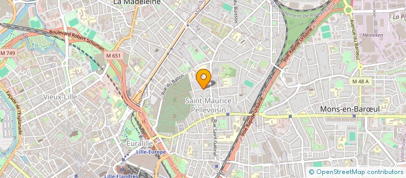localisation de l'entreprise SECUREX FRANCE à LILLE