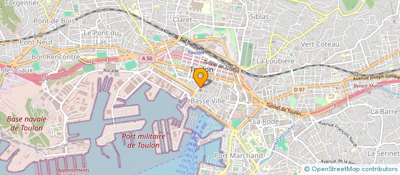 localisation de l'entreprise SECURI'CLICK  TOULON