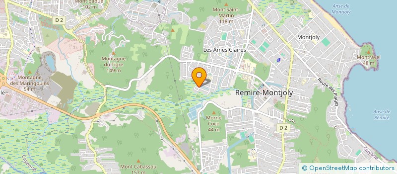 localisation de l'entreprise SECURI-IA  REMIRE-MONTJOLY