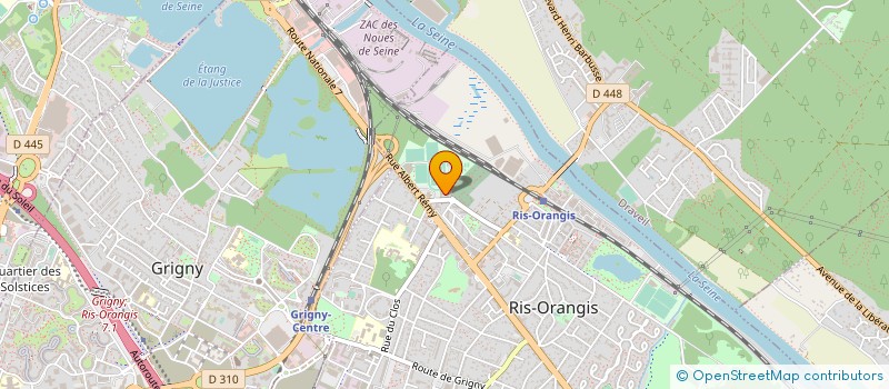 localisation de l'entreprise SECURI PRIM à RIS-ORANGIS