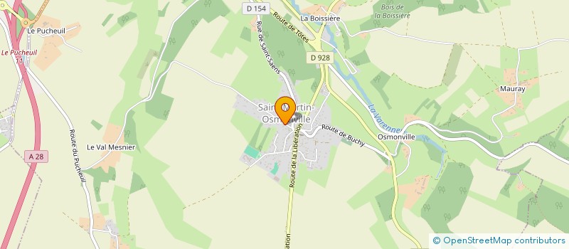 localisation de l'entreprise SECURI-T76  SAINT-MARTIN-OSMONVILLE