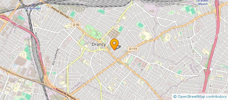 localisation de l'entreprise SECURIA  DRANCY