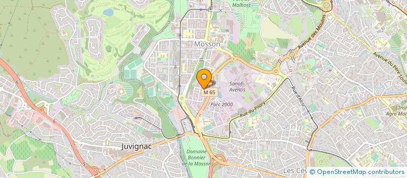 localisation de l'entreprise SECURIAN à MONTPELLIER