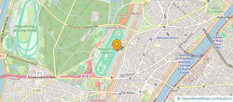 localisation de l'entreprise SECURIBAIL SERVICES  PARIS