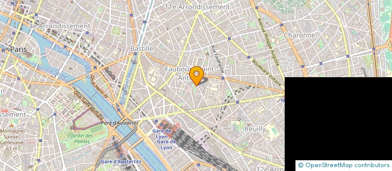 localisation de l'entreprise SECURICAM à PARIS