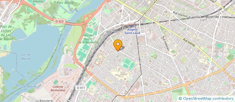 localisation de l'entreprise SECURIFOR AUDIT  ANGERS