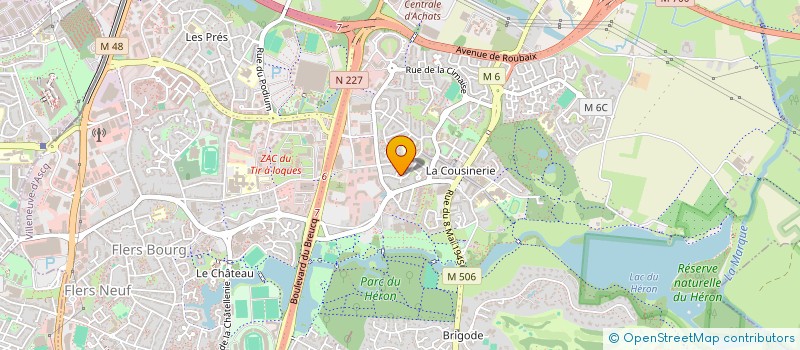localisation de l'entreprise SECURIFORM à VILLENEUVE-D'ASCQ