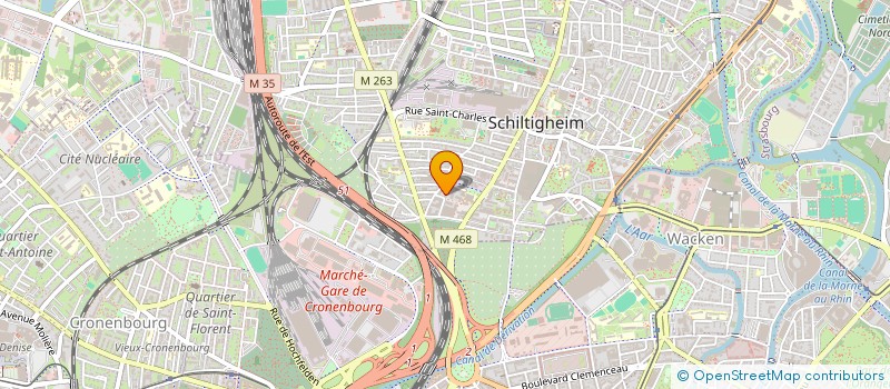 localisation de l'entreprise SECURIFORT  SCHILTIGHEIM