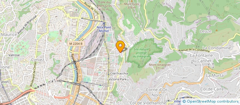 localisation de l'entreprise SECURIGAZ DOUCHES à NICE