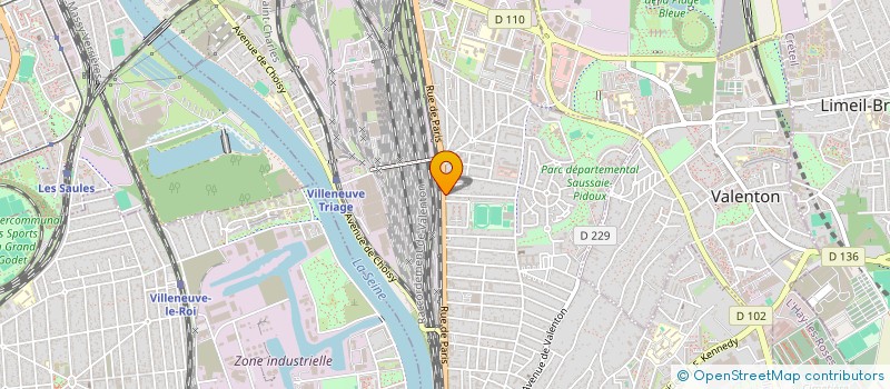 localisation de l'entreprise SECURIGLAS à VILLENEUVE-SAINT-GEORGES