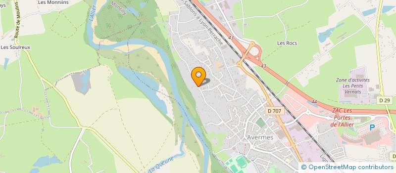 localisation de l'entreprise SECURILEC à AVERMES