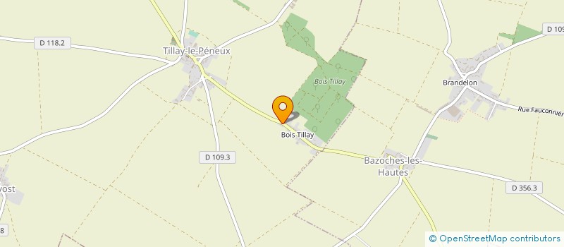 localisation de l'entreprise SECURILEM à TILLAY-LE-PENEUX