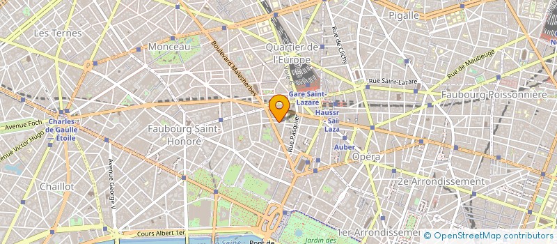 localisation de l'entreprise SECURIMAT à PARIS