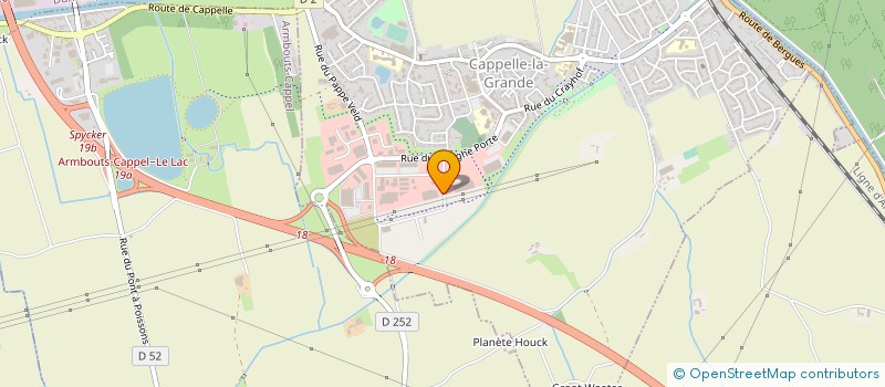 localisation de l'entreprise SECURIMED à CAPPELLE-LA-GRANDE