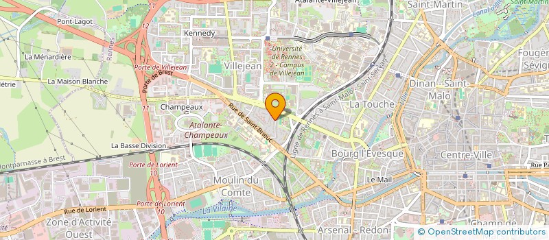 localisation de l'entreprise SECURIMMO  RENNES