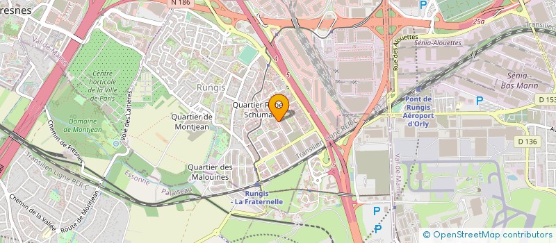 localisation de l'entreprise SECURINFOR à RUNGIS
