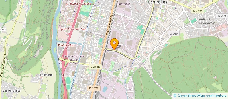 localisation de l'entreprise SECURION SURETE PRIVEE  LE PONT-DE-CLAIX