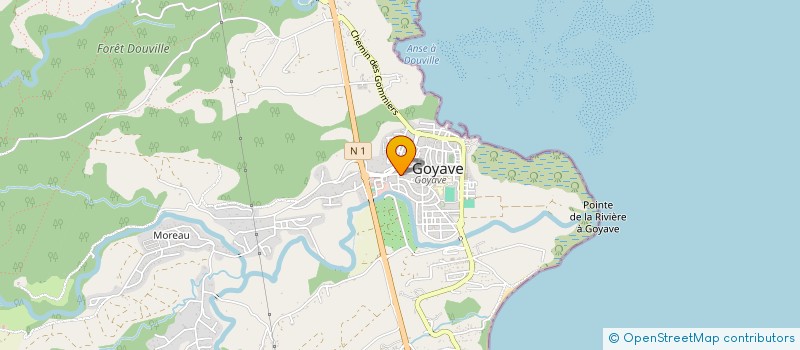 localisation de l'entreprise SECURIP à GOYAVE