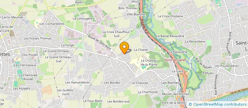 localisation de l'entreprise SECURIPREV à FONDETTES