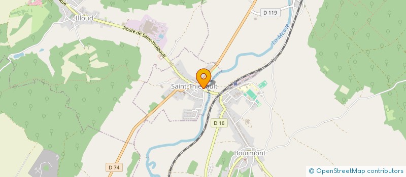 localisation de l'entreprise SECURIS à SAINT-THIEBAULT