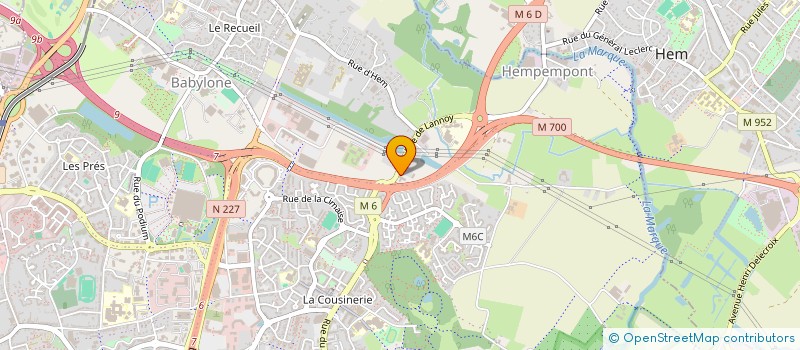 localisation de l'entreprise SECURIS SAFETY & HEALTH à VILLENEUVE-D'ASCQ