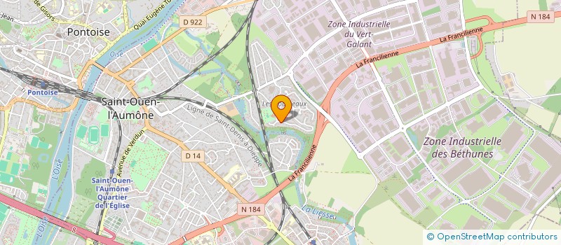 localisation de l'entreprise SECURIS TECHNOLOGIES à SAINT-OUEN-L'AUMONE