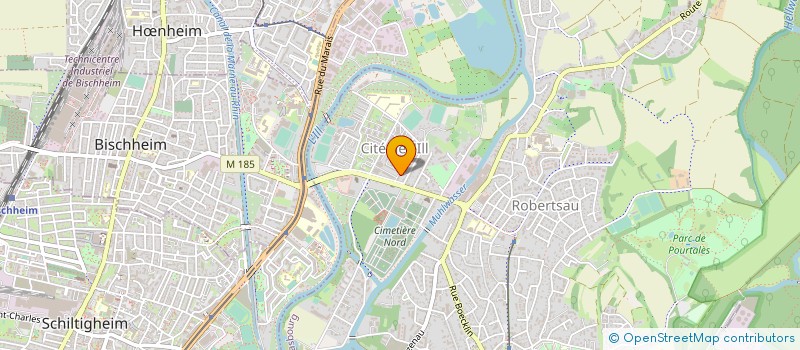 localisation de l'entreprise SECURISIA SECURITE PRIVEE à STRASBOURG