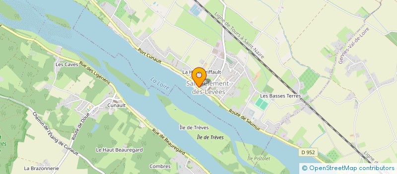 localisation de l'entreprise SECURISITE  SAINT-CLEMENT-DES-LEVEES