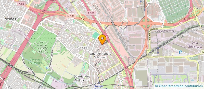 localisation de l'entreprise SECURISOFT à RUNGIS