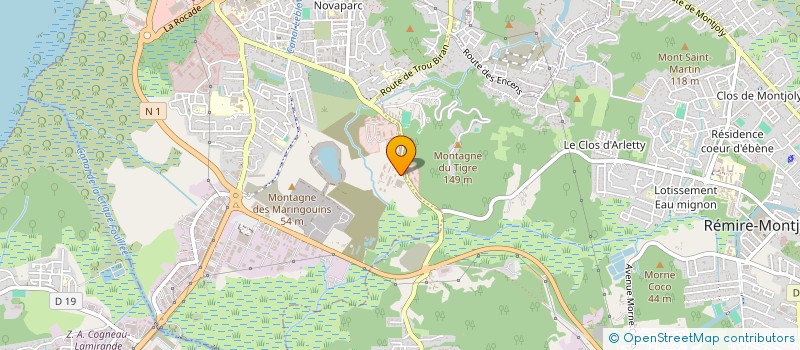 localisation de l'entreprise SECURISOFT  CAYENNE