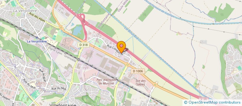 localisation de l'entreprise SECURISOL  VAULX-MILIEU