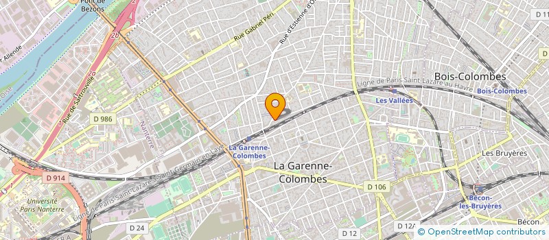 localisation de l'entreprise SECURISSIM à COLOMBES