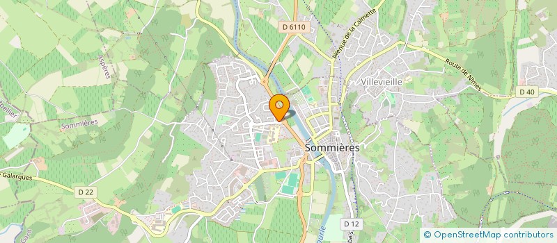 localisation de l'entreprise SECURIT  SOMMIERES