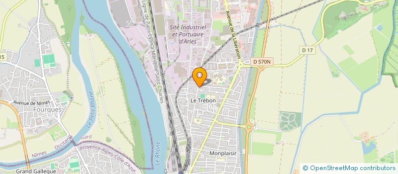 localisation de l'entreprise SECURIT CONTROL INGENIERIE JCP HEISSERER à ARLES