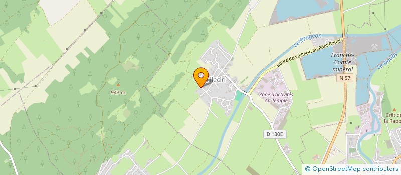 localisation de l'entreprise SECURIT25  ORNANS