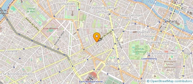 localisation de l'entreprise SECURITA +  PARIS