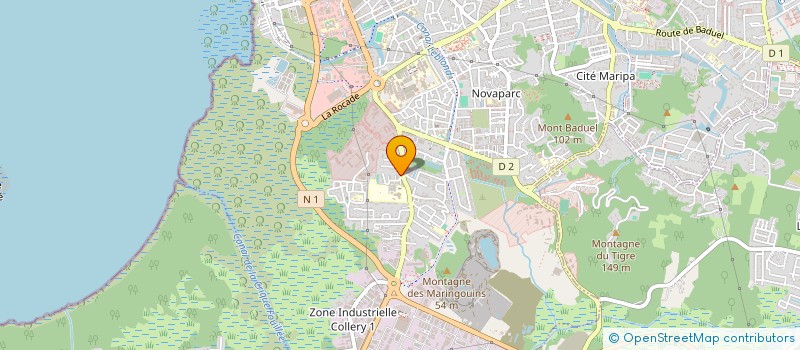 localisation de l'entreprise SECURITAM AI  CAYENNE