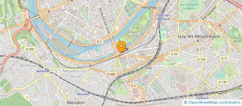 localisation de l'entreprise SECURITAS ACCUEIL à ISSY-LES-MOULINEAUX