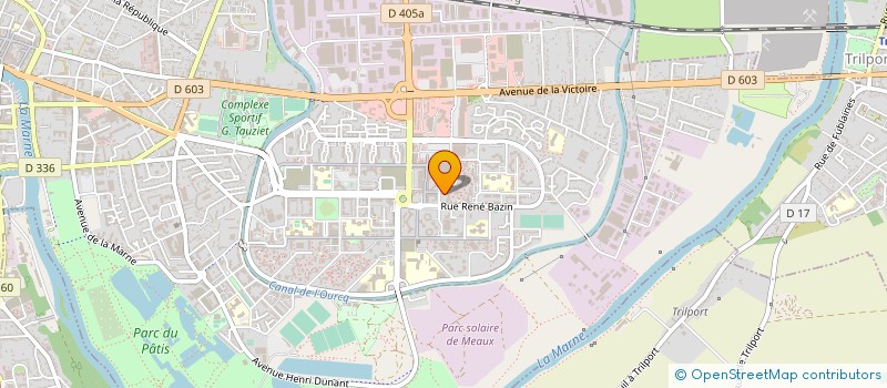localisation de l'entreprise SECURITE 2000 à MEAUX