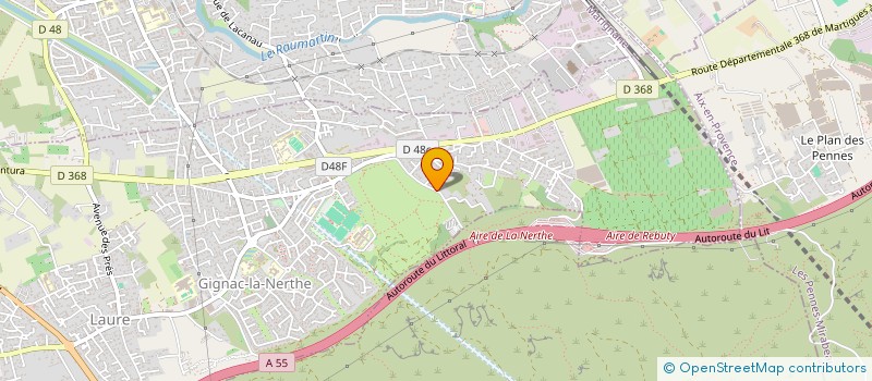 localisation de l'entreprise SECURITE 3D à GIGNAC-LA-NERTHE