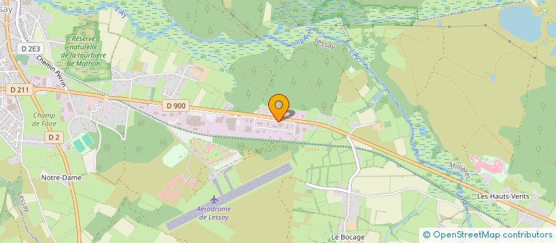 localisation de l'entreprise SECURITE 50  LESSAY