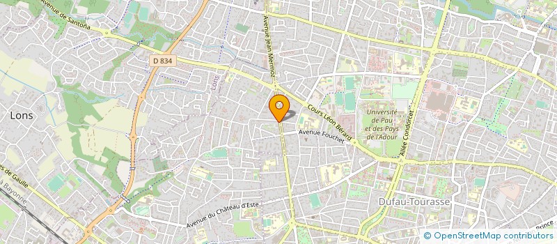 localisation de l'entreprise SECURITE ALARME FRANCE ELECTRONIQUE à BILLERE