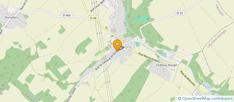 localisation de l'entreprise SECURITE ALARME SERVICE à CAUVIGNY
