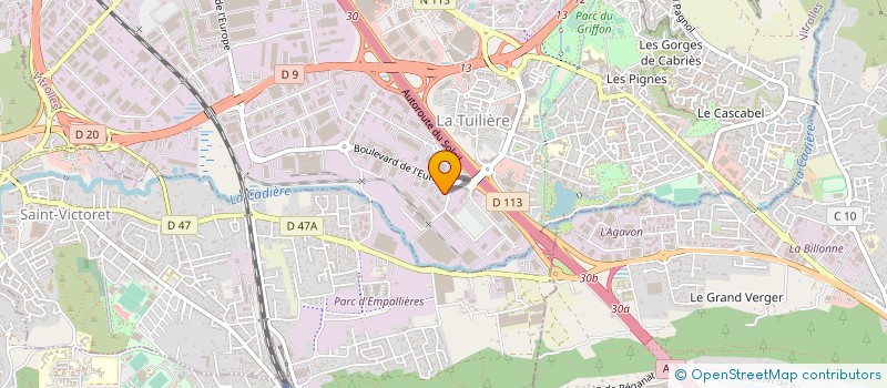 localisation de l'entreprise SECURITE ALARME SERVICE à VITROLLES