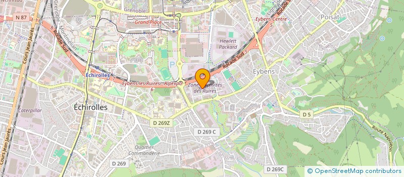 localisation de l'entreprise SECURITE ANTENNES SERVICES  EYBENS