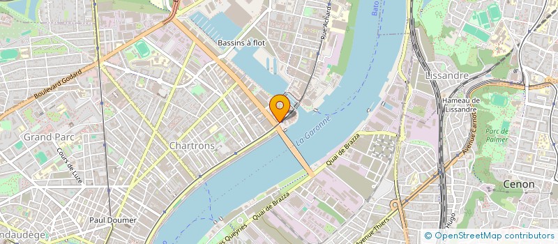 localisation de l'entreprise SECURITE.COM SARL à BORDEAUX